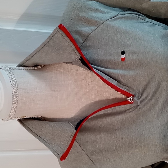 Premiere Equine Chia Technical Training Top Size M Gray Long Sleeve 1/4 Zip - Picture 2 of 15